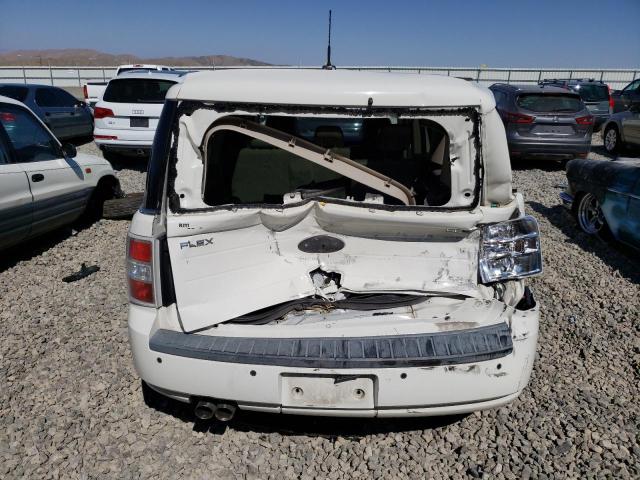 2FMGK5CC9BBD35086 - 2011 FORD FLEX SEL WHITE photo 6