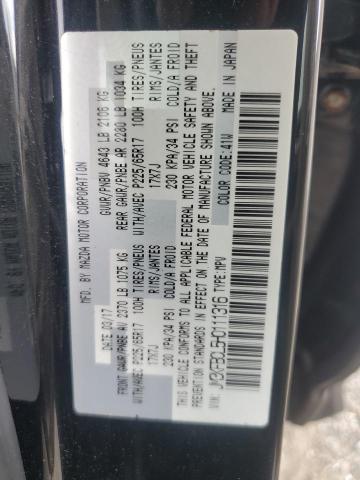 JM3KFBCL5H0111316 - 2017 MAZDA CX-5 TOURING BLACK photo 14