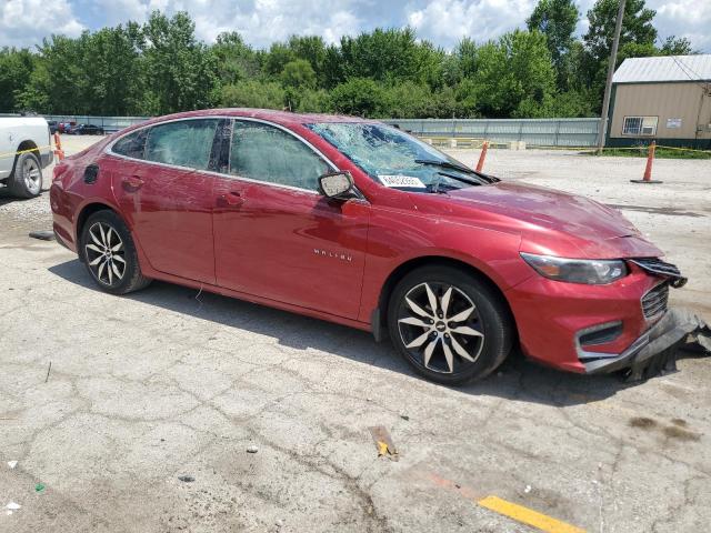 1G1ZE5ST3GF195461 - 2016 CHEVROLET MALIBU LT BURGUNDY photo 4