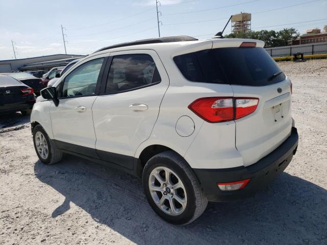 MAJ3S2GE5KC303917 - 2019 FORD ECOSPORT SE WHITE photo 2