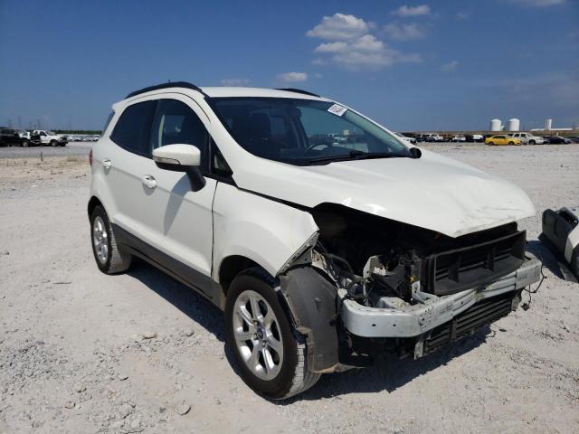 MAJ3S2GE5KC303917 - 2019 FORD ECOSPORT SE WHITE photo 4