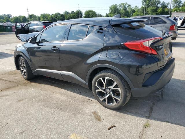 JTNKHMBX9K1027709 - 2019 TOYOTA C-HR XLE Noir photo 2