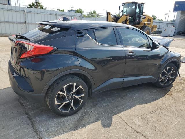 JTNKHMBX9K1027709 - 2019 TOYOTA C-HR XLE Noir photo 3