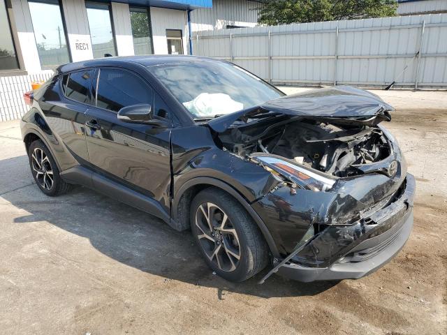 JTNKHMBX9K1027709 - 2019 TOYOTA C-HR XLE Noir photo 4