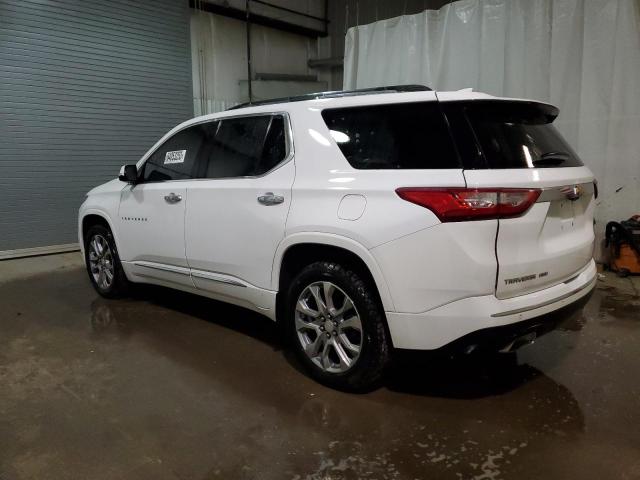 1GNEVKKW5KJ143678 - 2019 CHEVROLET TRAVERSE PREMIER WHITE photo 2