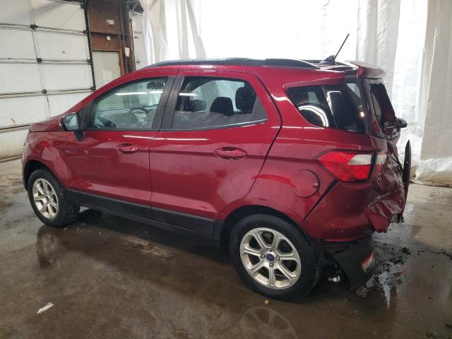 MAJ6S3GL3LC313428 - 2020 FORD ECOSPORT SE MAROON photo 2