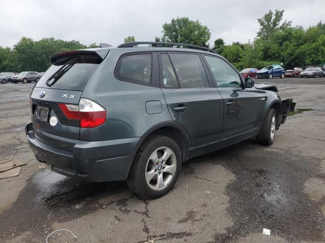 WBXPC93448WJ18508 - 2008 BMW X3 3.0SI GRAY photo 3