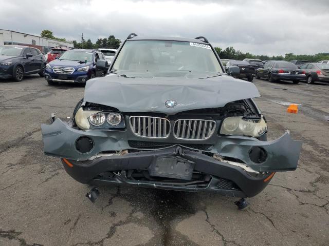 WBXPC93448WJ18508 - 2008 BMW X3 3.0SI GRAY photo 5