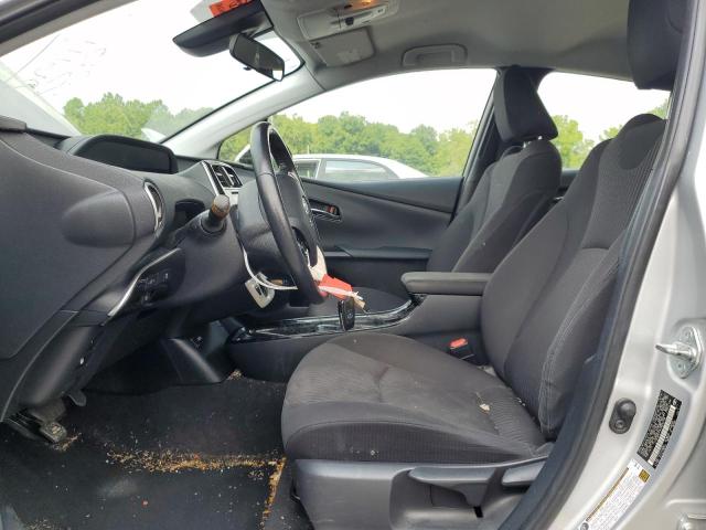 JTDKARFP3H3006156 - 2017 TOYOTA PRIUS PRIM ვერცხლისფერი ფოტო 7