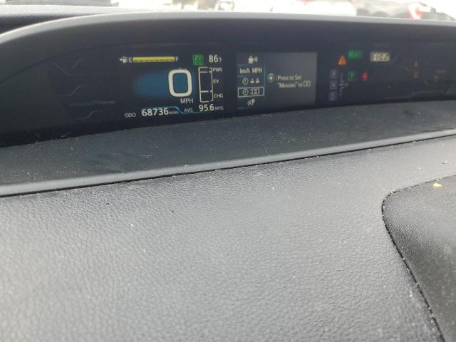 JTDKARFP3H3006156 - 2017 TOYOTA PRIUS PRIM ვერცხლისფერი ფოტო 9