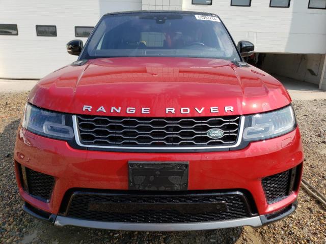 SALWR2RV1JA190857 - 2018 LAND ROVER RANGE ROVE HSE RED photo 5