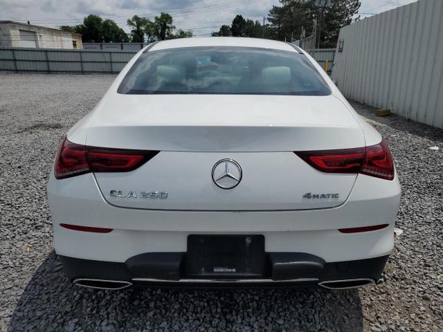 W1K5J4HB8PN333033 - 2023 MERCEDES-BENZ CLA 250 4MATIC WHITE photo 6
