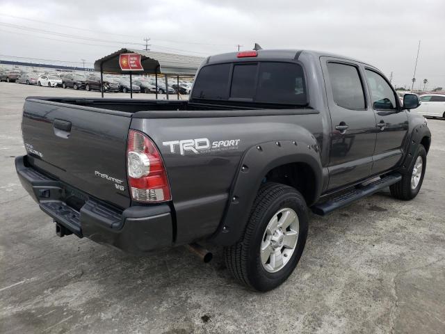 3TMJU4GN8EM158866 - 2014 TOYOTA TACOMA DOUBLE CAB PRERUNNER GRAY photo 3