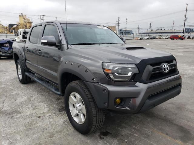 3TMJU4GN8EM158866 - 2014 TOYOTA TACOMA DOUBLE CAB PRERUNNER GRAY photo 4