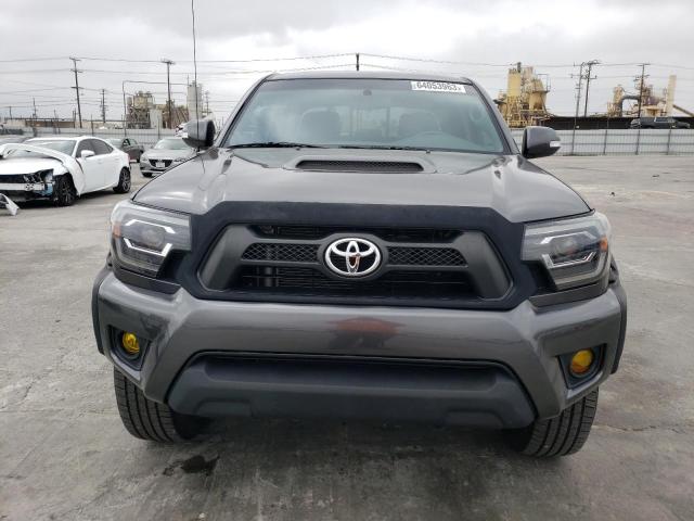3TMJU4GN8EM158866 - 2014 TOYOTA TACOMA DOUBLE CAB PRERUNNER GRAY photo 5