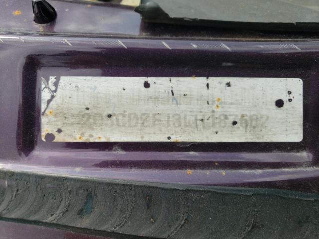 2C3CDZFJ3LH187602 - 2020 DODGE CHALLENGER R/T SCAT PACK PURPLE photo 13