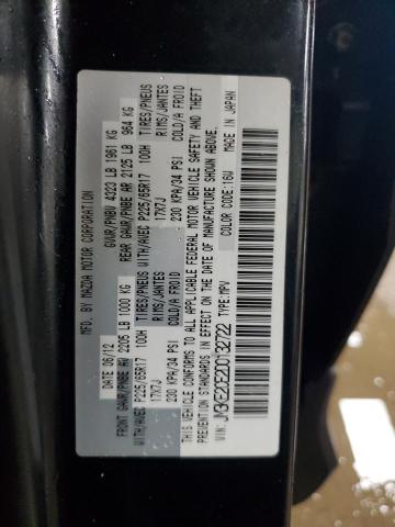 JM3KE2CE2D0132722 - 2013 MAZDA CX-5 TOURING BLACK photo 14