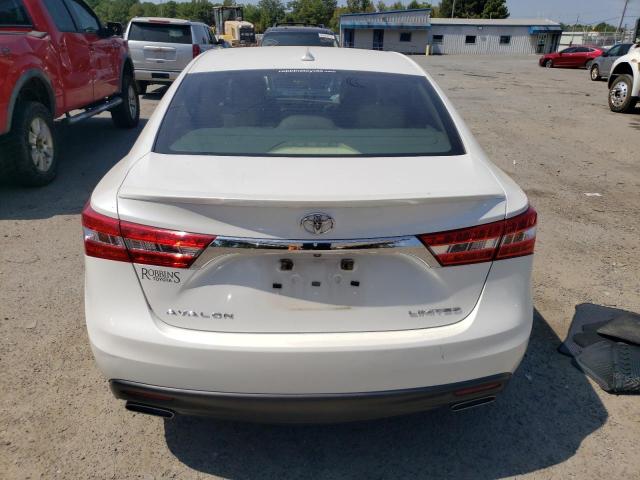 4T1BK1EB2FU162101 - 2015 TOYOTA AVALON XLE WHITE photo 6