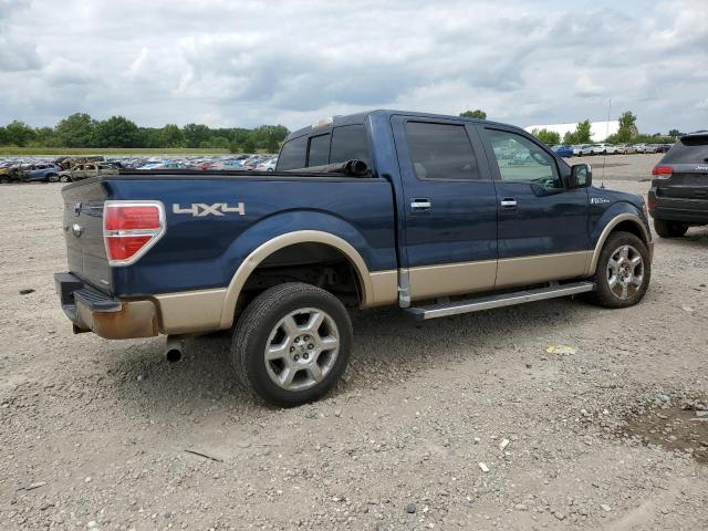 1FTFW1EF9EKD50475 - 2014 FORD F150 SUPERCREW BLUE photo 3