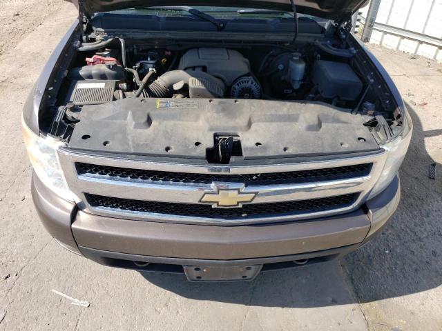 2GCEK13M471635371 - 2007 CHEVROLET SILVERADO K1500 CREW CAB GRAY photo 11