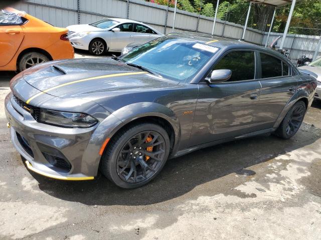 2C3CDXGJ6NH159475 - 2022 DODGE CHARGER SCAT PACK GRAY photo 1