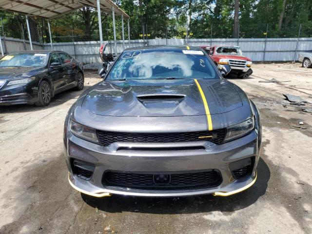 2C3CDXGJ6NH159475 - 2022 DODGE CHARGER SCAT PACK GRAY photo 5