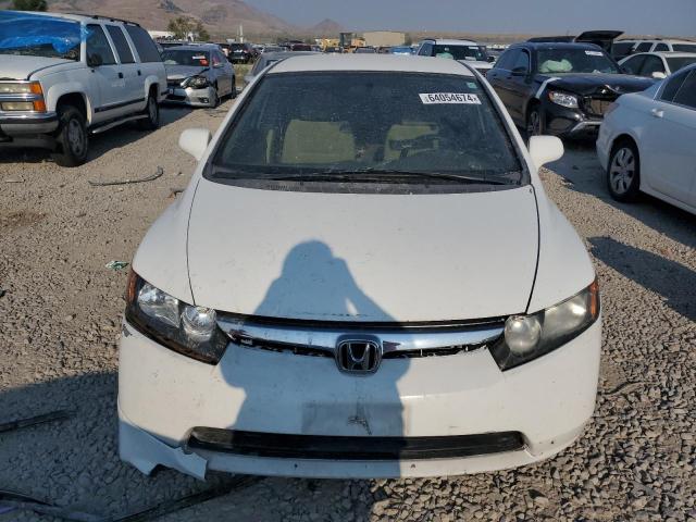 1HGFA46508L000514 - 2008 HONDA CIVIC GX WHITE photo 5