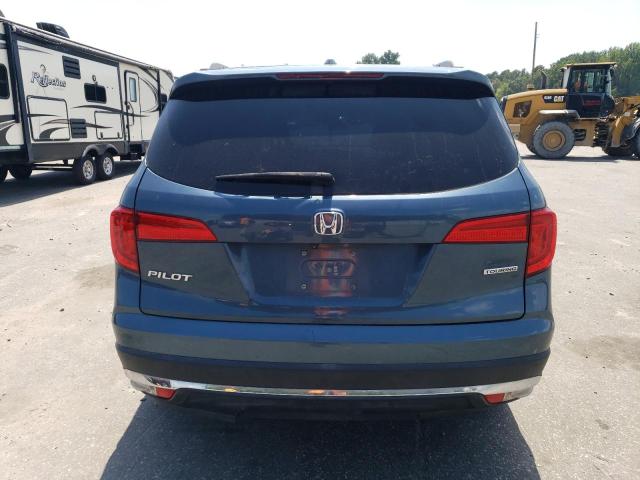 5FNYF5H92HB011046 - 2017 HONDA PILOT TOURING BLUE photo 6