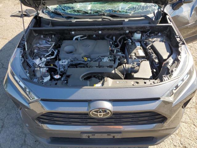 JTMG1RFV7KJ014428 - 2019 TOYOTA RAV4 LE Сірий фото 12