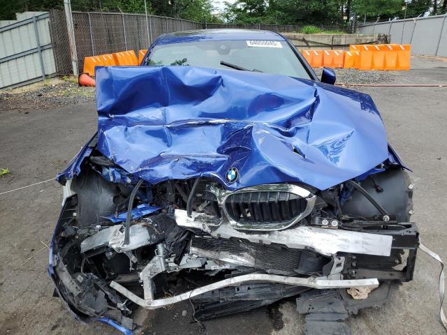 3MW5R7J05M8C00335 - 2021 BMW 3 SERIES BLUE photo 5