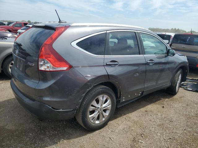 2HKRM4H77DH690116 - 2013 HONDA CR-V EXL GRAY photo 3