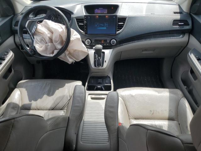 2HKRM4H77DH690116 - 2013 HONDA CR-V EXL GRAY photo 8