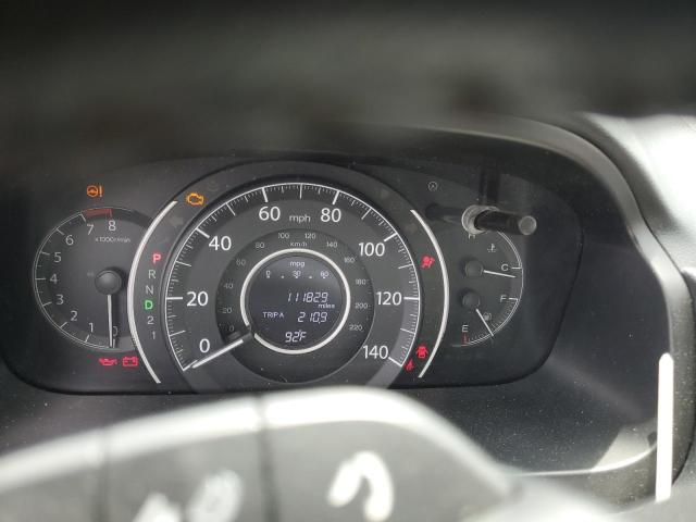 2HKRM4H77DH690116 - 2013 HONDA CR-V EXL GRAY photo 9