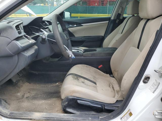 2HGFC2F71JH556608 - 2018 HONDA CIVIC EX Սպիտակ լուսանկար 7