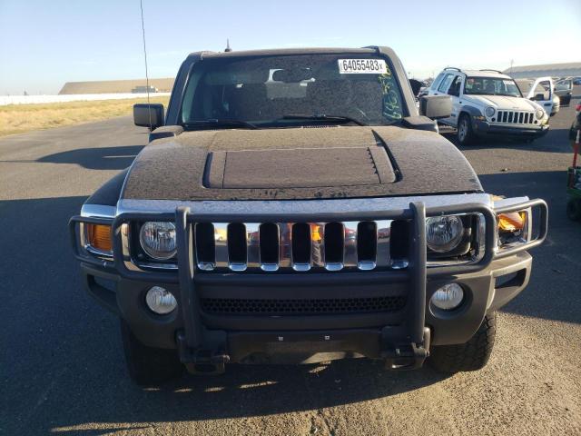 5GTDN13E378183608 - 2007 HUMMER H3 BLACK photo 5