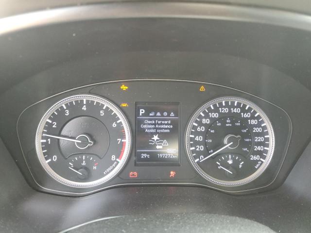 5NMS3CAD9KH008457 - 2019 HYUNDAI SANTA FE SEL Blanc photo 9