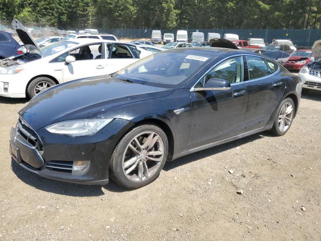 5YJSA1DG9DFP03932 - 2013 TESLA MODEL S შავი ფოტო 1