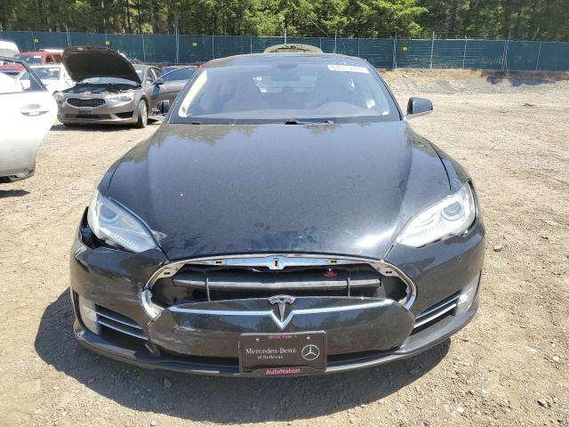 5YJSA1DG9DFP03932 - 2013 TESLA MODEL S შავი ფოტო 5