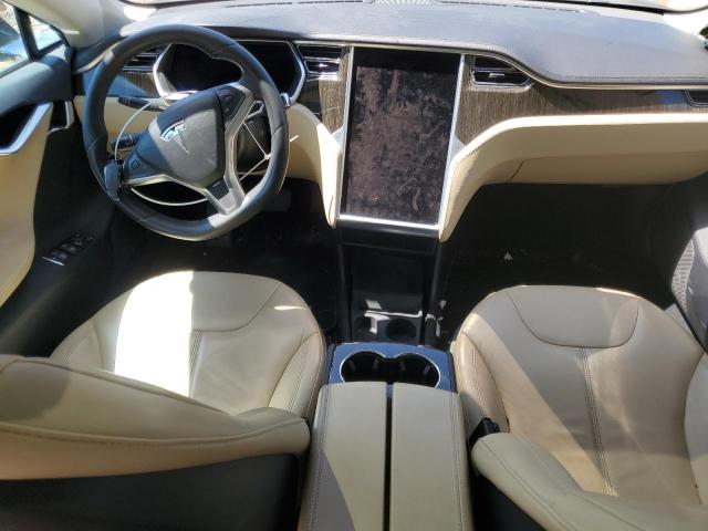 5YJSA1DG9DFP03932 - 2013 TESLA MODEL S შავი ფოტო 8