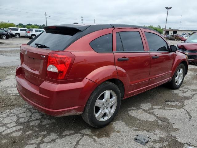 1B3HB48B57D347810 - 2007 DODGE CALIBER SXT RED photo 3