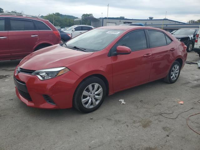 5YFBURHE0GP558058 - 2016 TOYOTA COROLLA L RED photo 1