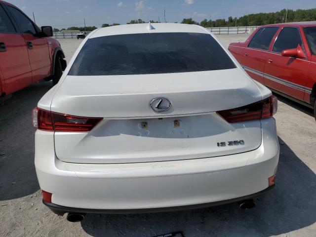 JTHBF1D27E5030632 - 2014 LEXUS IS 250 WHITE photo 6