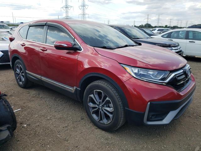 2HKRW2H88MH683165 - 2021 HONDA CR-V EXL RED photo 4