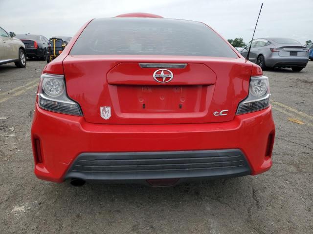 JTKJF5C71FJ002327 - 2015 TOYOTA SCION TC Qırmızı foto 6