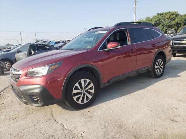 4S4BTACC5L3117700 - 2020 SUBARU OUTBACK PREMIUM BURGUNDY photo 1