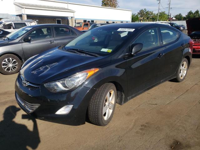 5NPDH4AE0DH225149 - 2013 HYUNDAI ELANTRA GLS BLACK photo 1