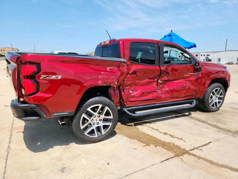 1GCPTDEK4P1160670 - 2023 CHEVROLET COLORADO Z71 RED photo 3