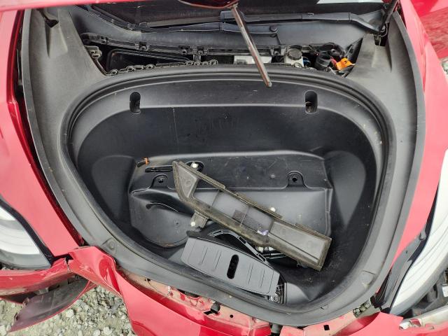 5YJ3E1EB0LF668191 - 2020 TESLA MODEL 3 Бордовий фото 11