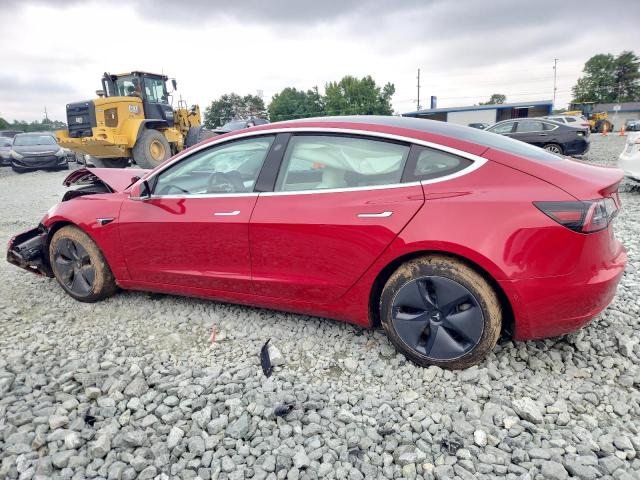 5YJ3E1EB0LF668191 - 2020 TESLA MODEL 3 Бордовий фото 2