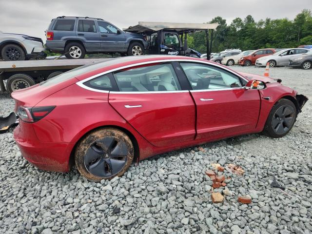 5YJ3E1EB0LF668191 - 2020 TESLA MODEL 3 Бордовий фото 3